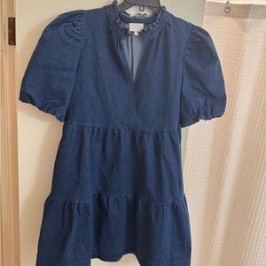 Sugarlips Blue Denim Dress